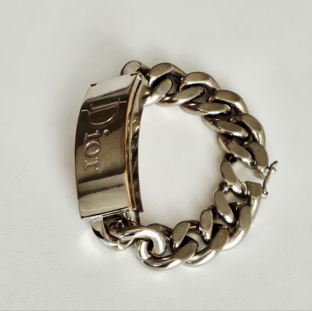Dior Street Charm Lip Gloss Chunky Link Bracelet - Picture 5 of 11